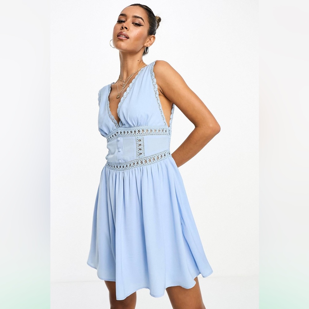 Skater mini dress 💙